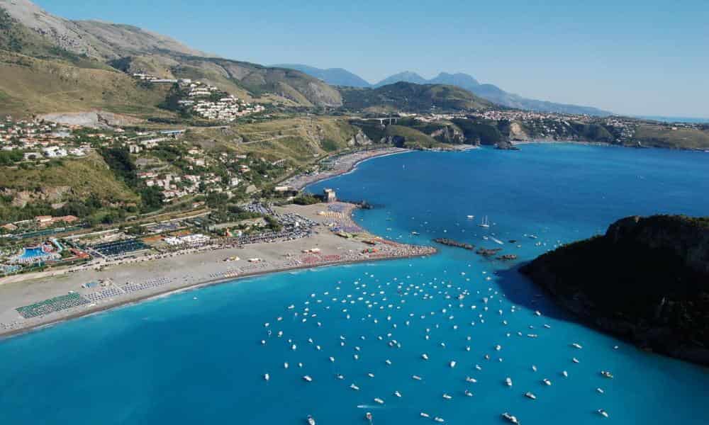 Praia a mare vista dall'alto