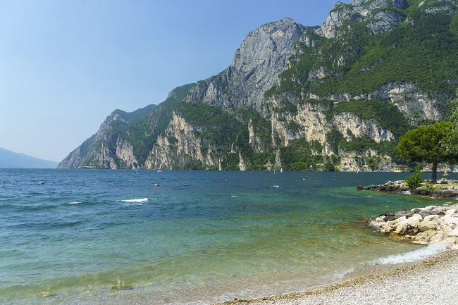 spiaggia val di sogno malcesine